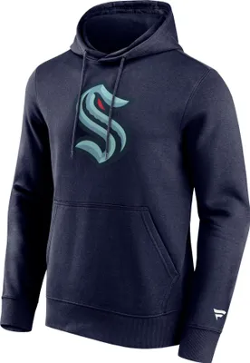 Zdjęcie produktu dla Bluza z kapturem z głównym logo Seattle Kraken