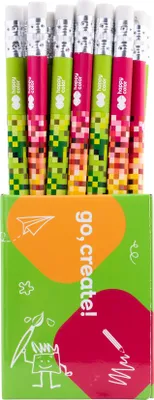 Produktbild von Ołówek trójkątny 2B Pixi (12szt) HAPPY COLOR