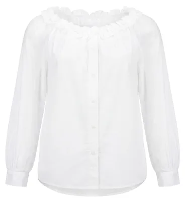 Produktbild von Damen Bluse weiß Größe S
