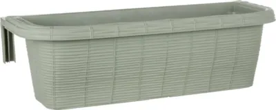 Produktbild von Bama Fioriera Blumenbalkonkasten 60x20x18,5 cm salbeigrün