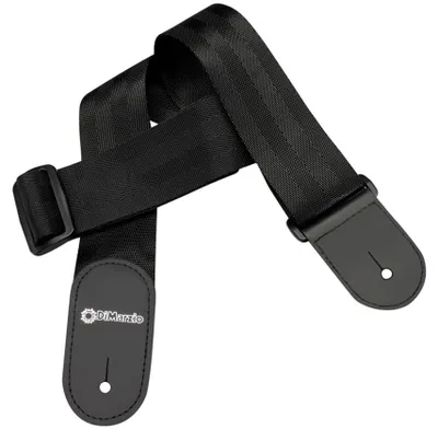Produktbild von DiMarzio Nylon Seatbelt Guitar Strap Black DD3100NBK