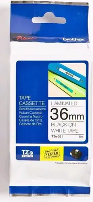 Zdjęcie produktu dla Brother TZE-261, Czarny na białym, TZ, Chiny, 5 lat(a), Brother, 3,6 cm