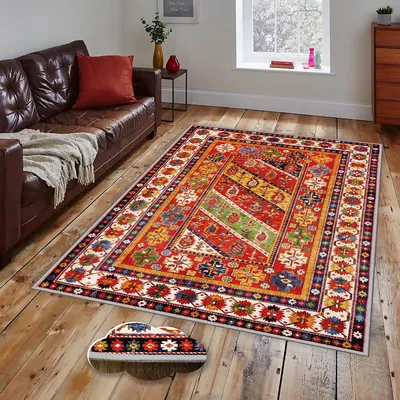 Produktbild von Conceptum Hypnose, EEXFAB832- EEXFAB832HFT, Bunt, Teppichläufer, 100 x 200 cm, 100% POLYESTER