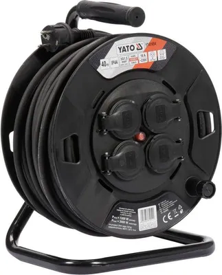 Imagen del producto de Carrete de cable de extensión de 40 m