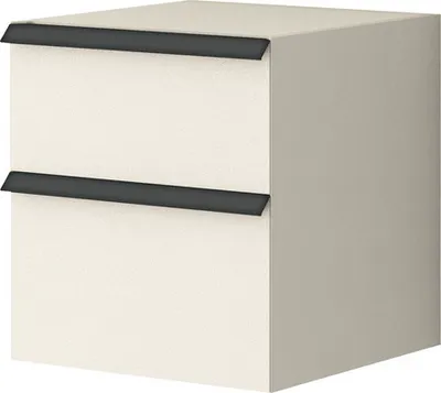 Produktbild von Baden Haus Seitenschrank Qube BxHxT 45 x 49 x 46 cm gebürstet sandweiß