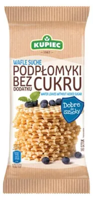 Zdjęcie produktu dla Kupiec podpłomyki bez dodatku cukru 140 g
