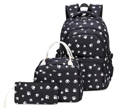 Produktbild von Schulrucksack Für Mädchen 1 Stk, Wasserablehnendes Nylon, Verstellbare Schultergurte, Für Schule Und Freizeit
