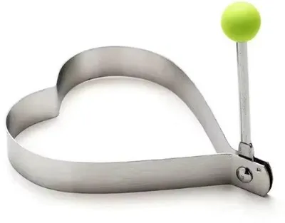 Zdjęcie produktu dla Go Go Gadget – Forma do pieczenia jajek – kształt serca – forma do jajek sadzonych – forma do naleśników – forma do pieczenia do śniadań i brunchu – 1 sztuka
