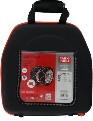 Zdjęcie produktu dla Łańcuchy śniegowe Carpoint KNS-140 9mm