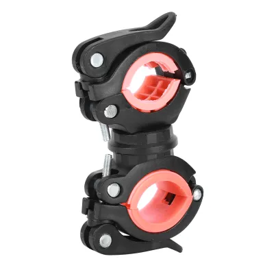 Productafbeelding van Fietshouder voor zaklamp, bevestigingsbeugel voor fietslamp, clip voor fietsvoorlamp, montagebeugel voor fietszaklamp, fietaccessoires