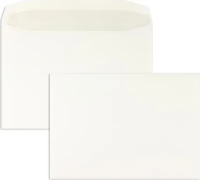 Produktbild von Kuvertierhüllen C4 120g/qm gummiert VE=250 Stück weiß