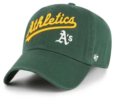 Produktbild von 47 Brand Adjustable Cap CLEAN UP SCRIPT Oakland Athletics