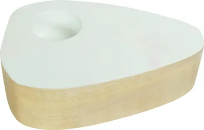Immagine prodotto di Fine Asianliving Japandi Portacandele Legno di mango Fatto a mano Bianco