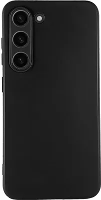 Produktbild von SCHWARZ TPU Silikon Matt Hülle für Samsung Galaxy A25 5G Handy Case Cover Bumper Etui Handyhülle Schutzhülle Backcover