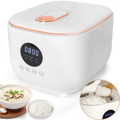 Produktbild von Keramik-reiskocher, 8h warmhaltefunktion Multikocher, familiengröße 3l, vielseitige kochmodi