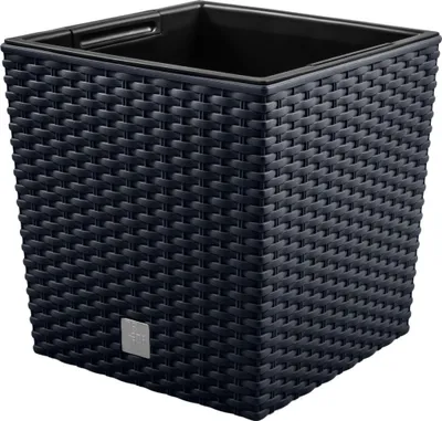 Produktbild von Blumentopf RATO LOW Anthrazit 26,2 cm