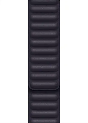 Immagine prodotto di Apple MP883ZMA Cinturino a Maglie in Pelle Inchiostro per Apple Watch 45 mm M/L Viola