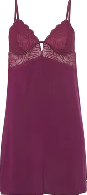 Produktbild von LASCANA Negligé bordeaux rot Größe 32/34