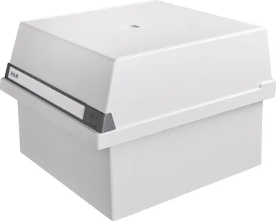 Image de HAN 954-11 Boîte à fiches A4 horizontal, pour 1300 cartes, gris clair