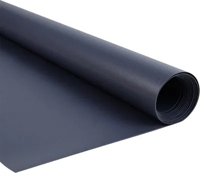 Produktbild von 250 cm PVC Plane 650 g/m2 anthrazit matt – Meterware