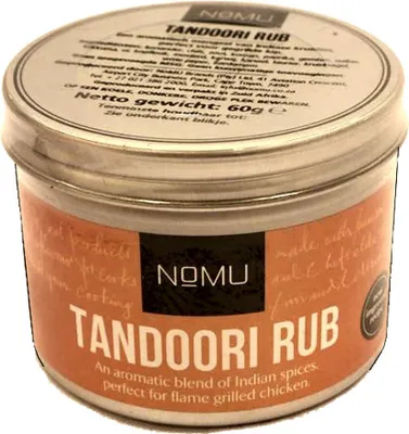 Produktbild von Nomu Barbecue Rub Gewürz Tandoori 60g
