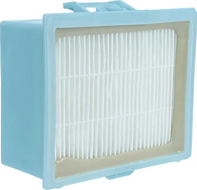 Produktbild von vhbw Staubsaugerfilter kompatibel mit Bosch BGS2ALL2/01, BGS2U183IL/11, BGS2ALL4/01, BGS2U212/11, BGS2U2121/11 Staubsauger - HEPA-Filter Blau Weiß
