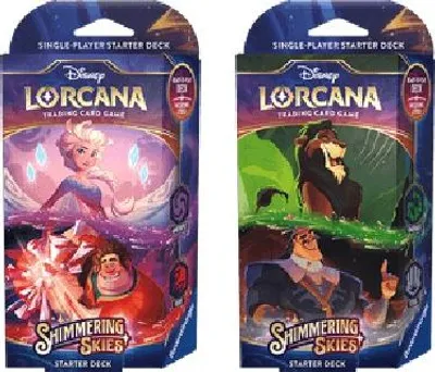 Obrázok produktu pre Ravensburger Disney Lorcana TCG Shimmering Skies, Kartová hra, Zberateľské, 8 rok / roky