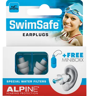 Productafbeelding van Alpine Swimsafe Oordopjes (1 paar)