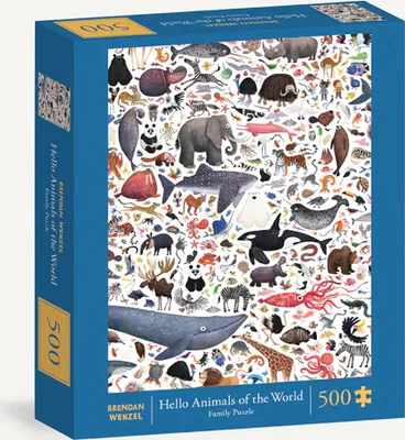 Produktbild von Chronicle Books Puzzle Ahoj zvířata světa 500 dílků
