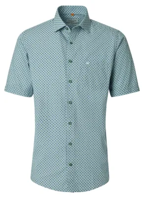 Produktbild von Redmond - Comfort Fit - Herren Freizeithemd (261050999), Größe:5XL, Farbe:Grün(600)