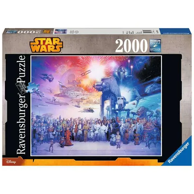 Produktbild von Ravensburger Puzzle Spiel Star Wars Universum 2000 Teile - ab 14 Jahren, 98x75 cm