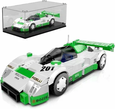 Productafbeelding van Mould King 27073 Mazda 787B + Displayvitrine