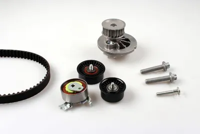 Produktbild von HEPU PK03241 Zahnriemensatz + Wasserpumpe für OPEL ZAFIRA B (A05) Corsa C Schrägheck (X01) Meriva A (X03) Astra G CC (T98) Zafira A (T98)