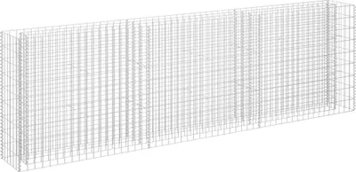 Obrázek produktu pro vidaXL Gabionové zvýšené lůžko z pozinkované oceli 270 x 30 x 90 cm