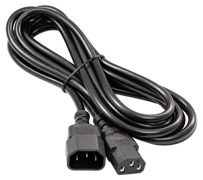 Produktbild von AKYGA AK-PC-07A Netzkabelverlängerung IEC C13-C14 230V/50Hz 3m