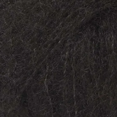 Zdjęcie produktu dla Drops Brushed Alpaca Silk Uni Colour 16 Black Przędza dziewiarska