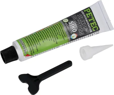 Obrázek produktu pro Petec vysokoteplotní silikonové tesnení, cerná - 70 ml