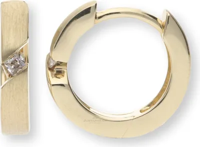 Produktbild von JuwelmaLux Creolen 333 Gold mit Zirkonia JL10-06-1609