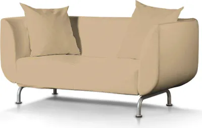 Produktbild von Dekoria Bezug für Strömstad 2-Sitzer Sofa, caffe latte, Bezug für Sofa Stromstad 2-sitzer