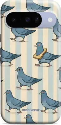 Immagine prodotto di Custodia per cellulare per Pixel 10, Mobiwear Elite Pro, Blue Doves