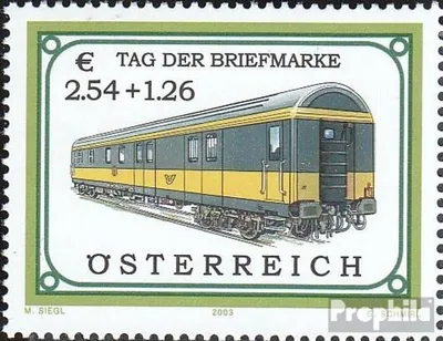 Produktbild von Briefmarken Österreich 2003 Mi 2414 (kompl.Ausg.) postfrisch Bahnpostwagen