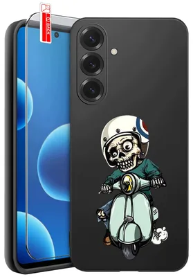 Produktbild von Hüllen für das Samsung A27 5G – Designs | Mattes Silikon-Case + 9H-Glas