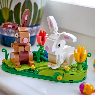 Obrázek produktu pro LEGO Iconic Velikonoční zajíčci, Sada na stavění, 8 rok/roky, Plast, 288 kusů, 236 g