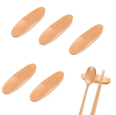 Immagine prodotto di Solidchoice - Set di 5 portacoltelli in legno