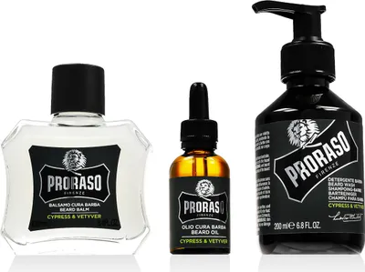 Produktbild von Proraso Cypress & Vetyver The Kit For The Perfect Beard Care