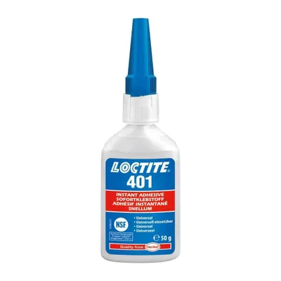 Produktbild von Loctite Klebstoff 401 50g universell für präzise Reparaturen schnellhärtend