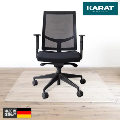 Produktbild von Antistatik- Bodenschutzmatten Performa für Hartböden aus Polycarbonat 114 x 120 cm rechteckig
