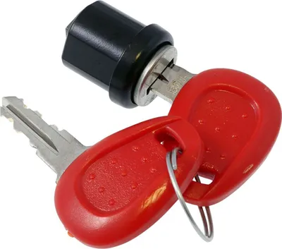 Produktbild von GIVI Ersatz Schließzylinder mit roten Schlüsseln für Koffer Z140R E21 E260 E360