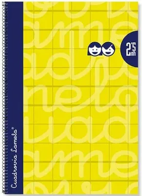 Immagine prodotto di Quaderno Lamela 4 mm giallo A4 5 pezzi
