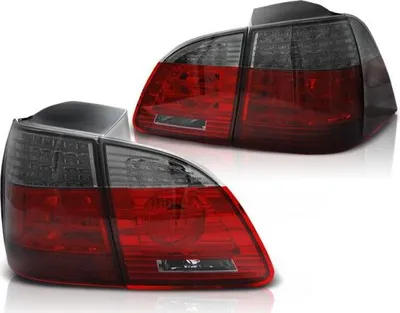 Obrázek produktu pro Zadní LED světla pro BMW E61 Touring rok 04-07 červená/kouřová